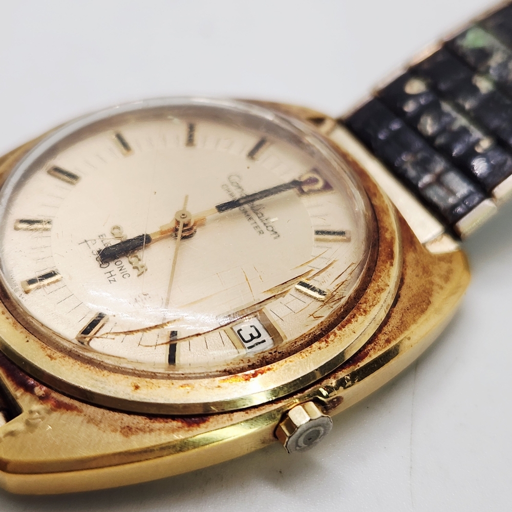 Omega Constellation f300Hz Electronic Chronometer 1250 Vintage Watch 198.002 - Picture 7 of 13